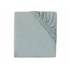 Drap housse 75 x 95 cm jersey pour tapis de parc sea green