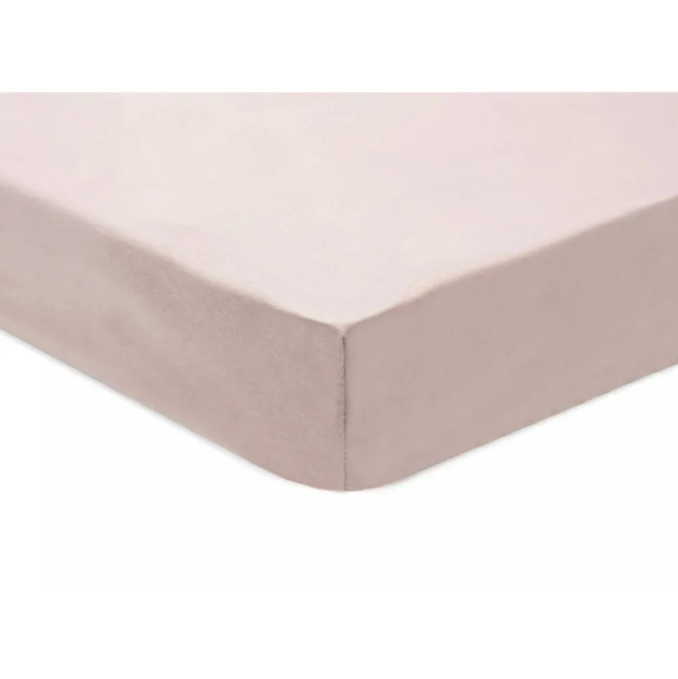 Drap housse 75 x 95 cm jersey pour tapis de parc wild rose
