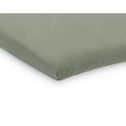 Drap housse 75 x 95 cm jersey pour tapis de parc ash green