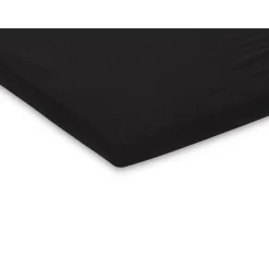 Drap housse 75 x 95 cm jersey pour tapis de parc noir