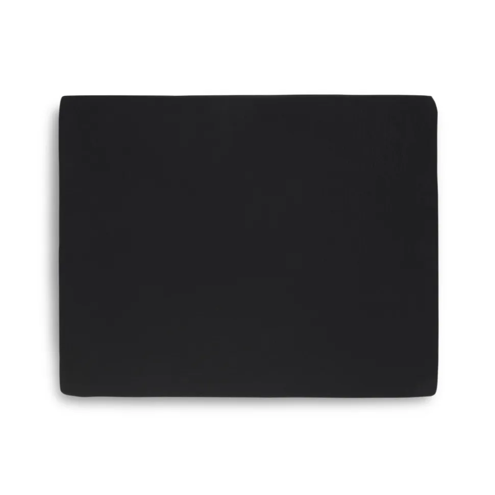 Drap housse 75 x 95 cm jersey pour tapis de parc noir