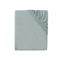 Drap housse 60x120 cm jersey sea green