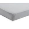 Drap housse 70x140 cm jersey soft grey