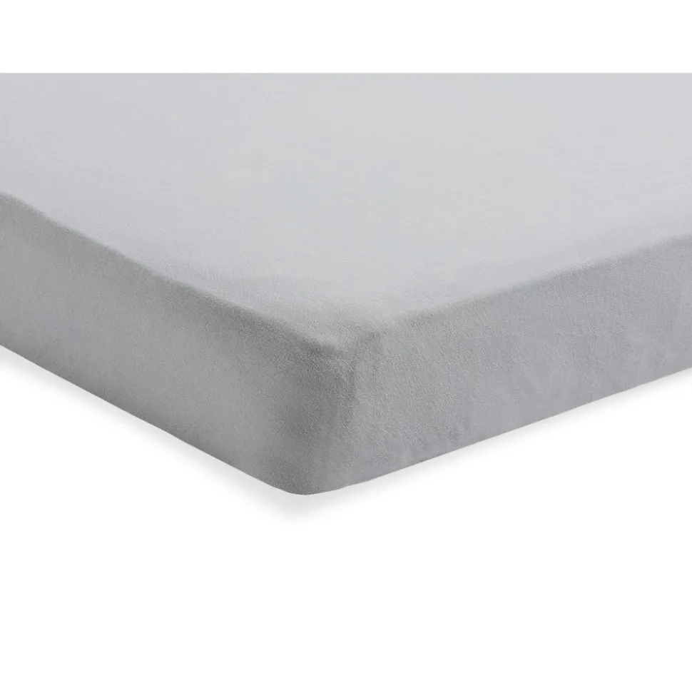 Drap housse 70x140 cm jersey soft grey