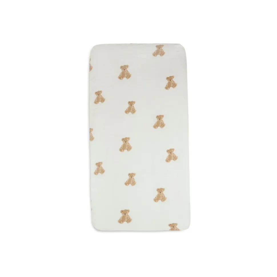 Drap housse 60x120 cm jersey teddy bear
