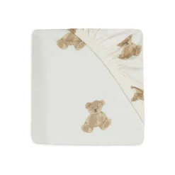Drap housse 70x140 cm jersey teddy bear