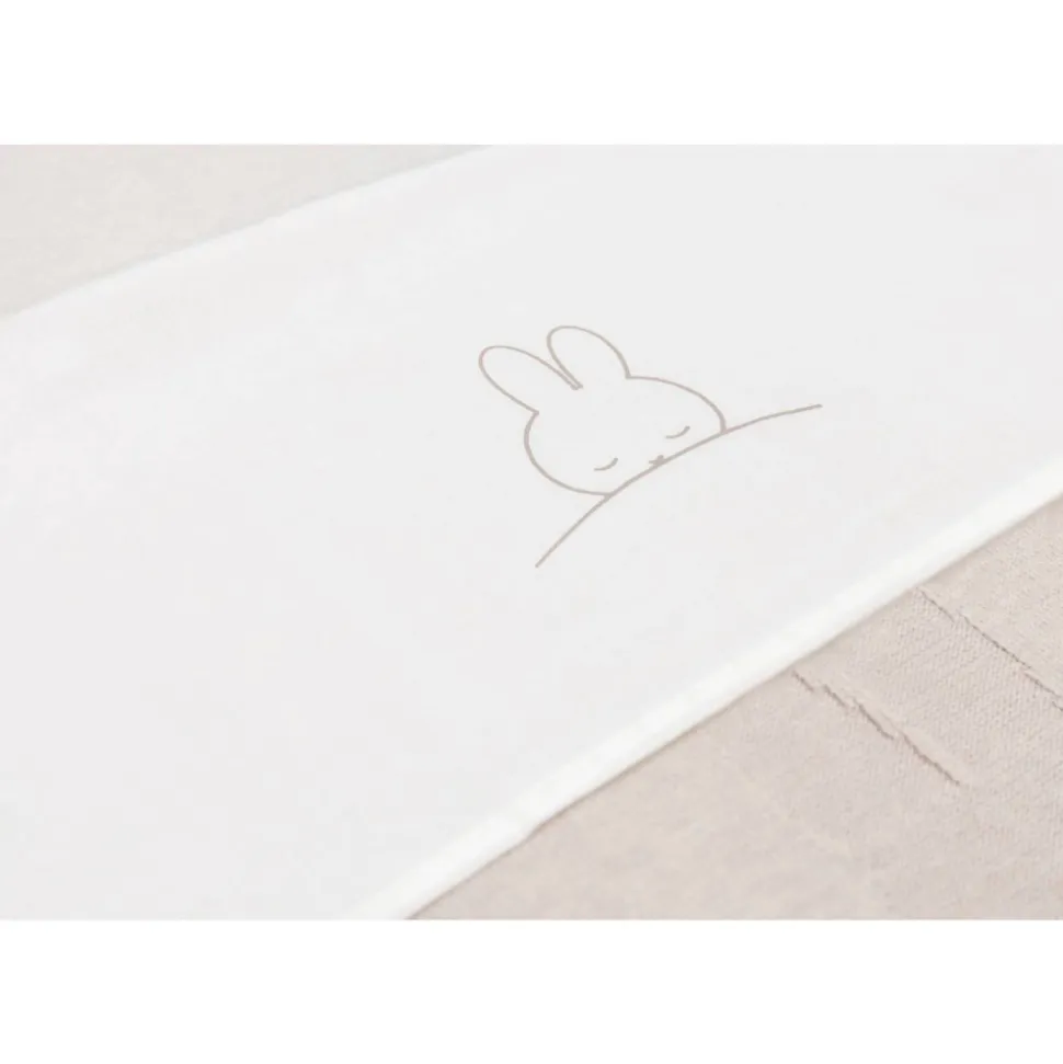Drap lit bébé 120x150 cm sleepy miffy funghi