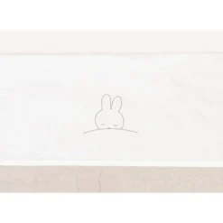 Drap lit bébé 120x150 cm sleepy miffy funghi
