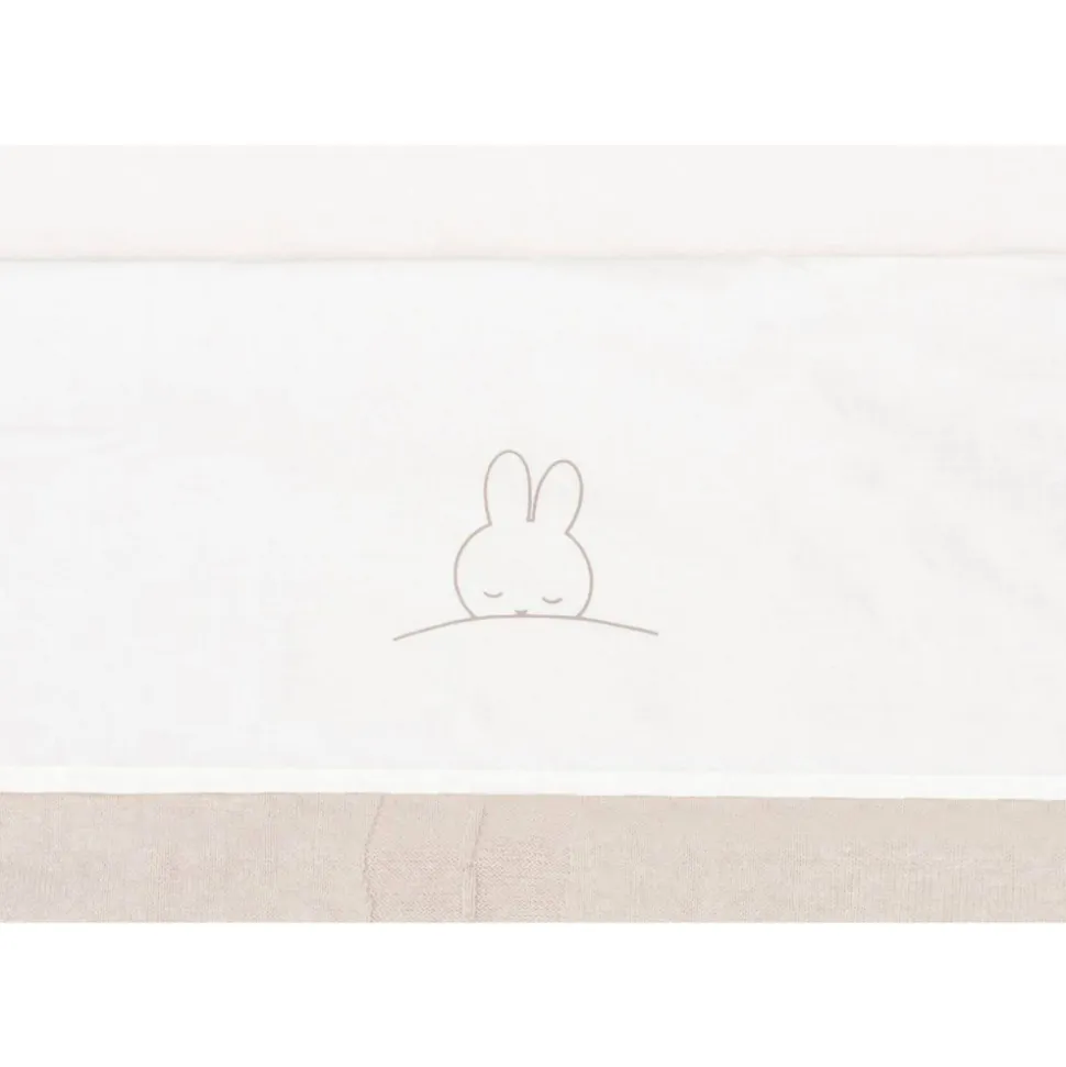 Drap lit bébé 120x150 cm sleepy miffy funghi