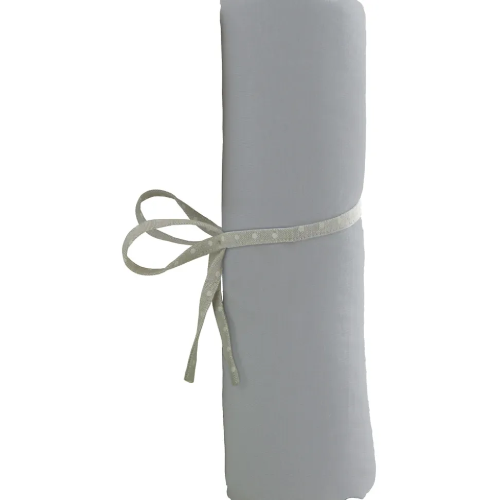 Draps housse bébé 60x120cm gris