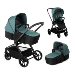 Duo poussette + nacelle stratos - be teal
