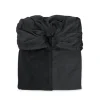 Echarpe de portage sans nœud - anthracite, noir (réversible)