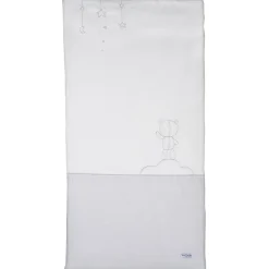 Edredon bébé 60x120cm céleste