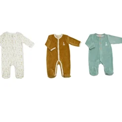 Ensemble de naissance 3 pyjamas 3 mois