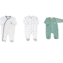 Ensemble de naissance 3 pyjamas 3 mois sophie la girafe
