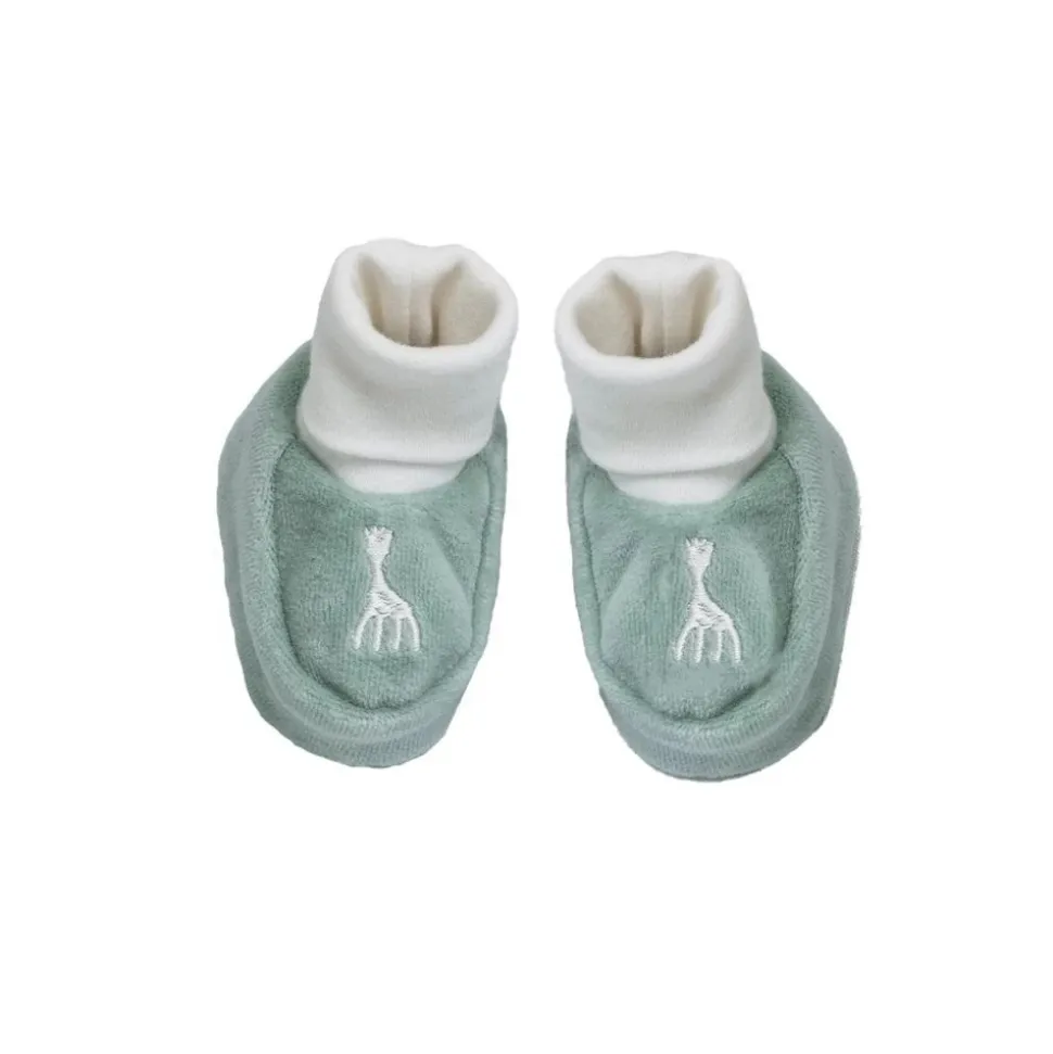 Ensemble de naissance sophie la girafe - vert sauge