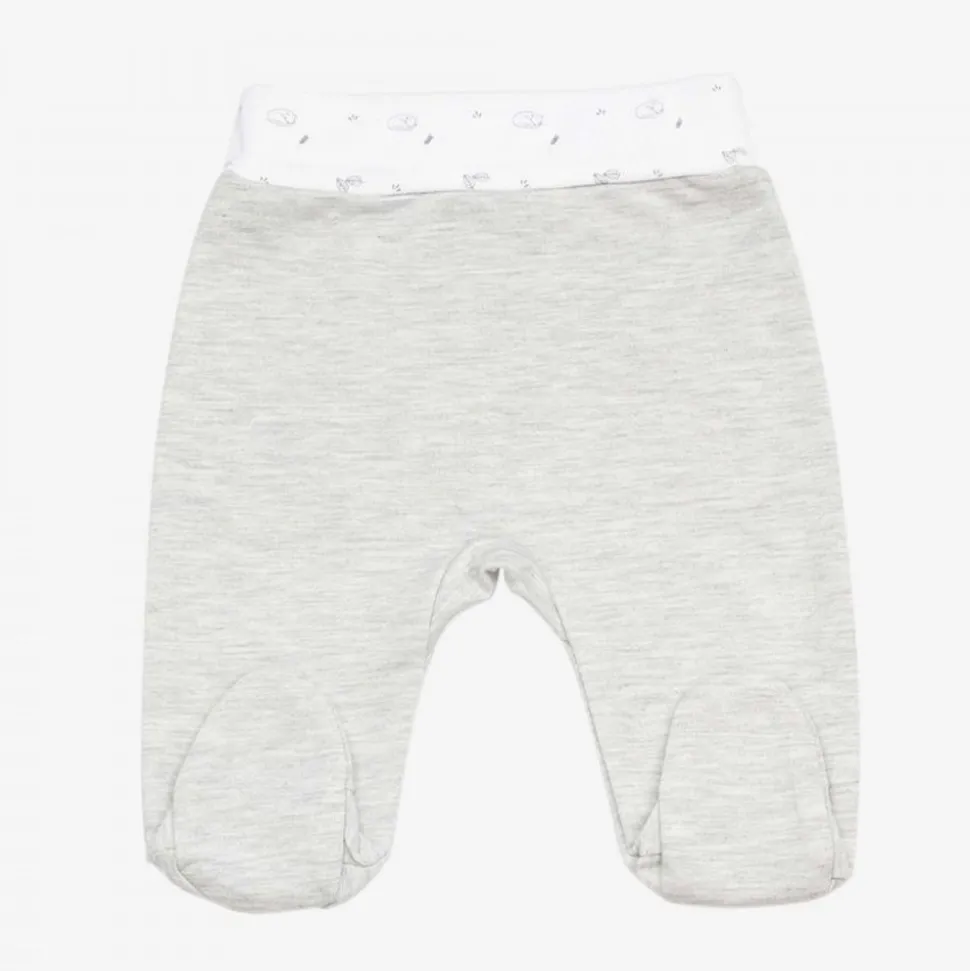 Ensemble naissance 3 pièces 3 mois - gris chiné