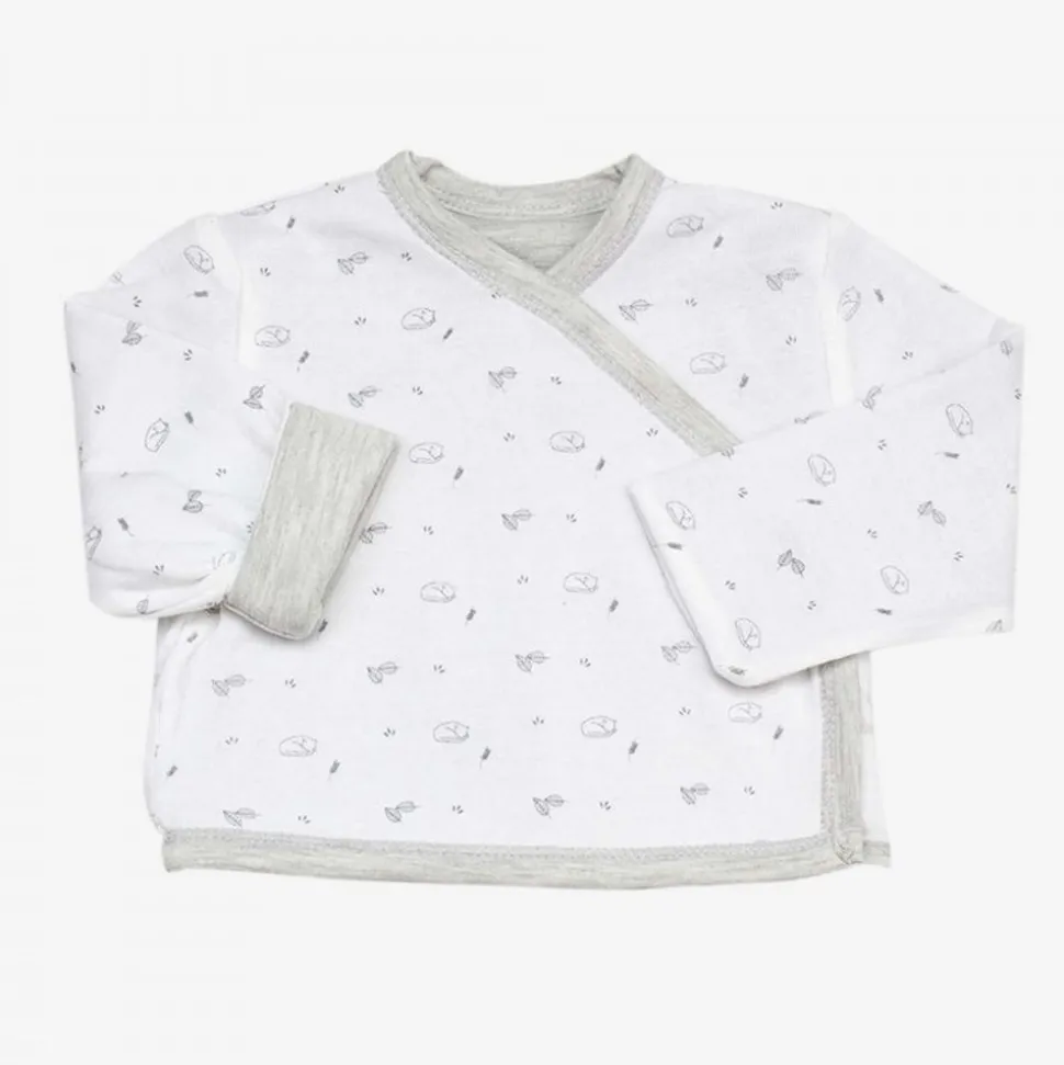 Ensemble naissance 3 pièces 3 mois - gris chiné