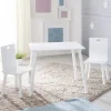 Ensemble table et chaises enfant blanc
