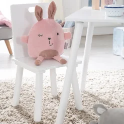 Ensemble table et chaises enfant blanc