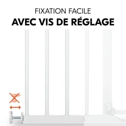 Extension pour barrière de sécurité 21 cm white