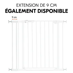 Extension pour barrière de sécurité 21 cm white