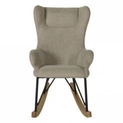 Fauteuil à bascule enfant luxe argile