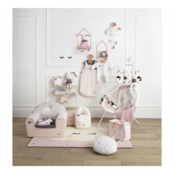 Fauteuil club miss fleur de lune