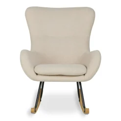 Fauteuil d'allaitement basic bouclette beige