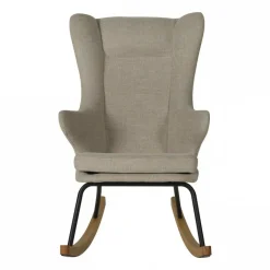 Fauteuil d'allaitement luxe argile
