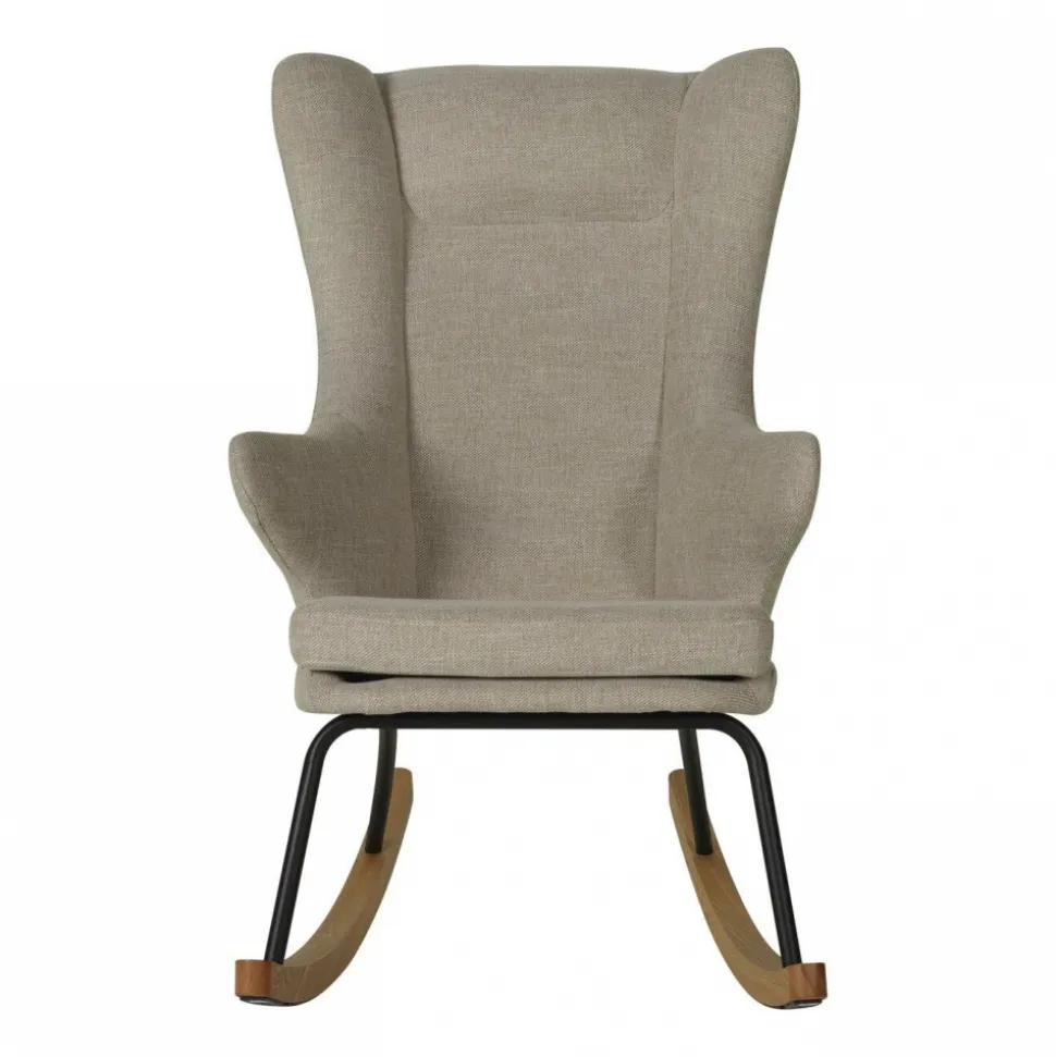 Fauteuil d'allaitement luxe argile