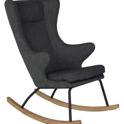 Fauteuil d'allaitement luxe black
