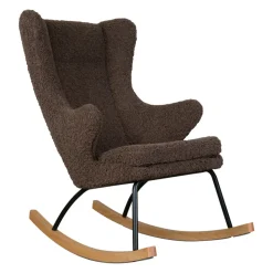 Fauteuil d'allaitement luxe bison
