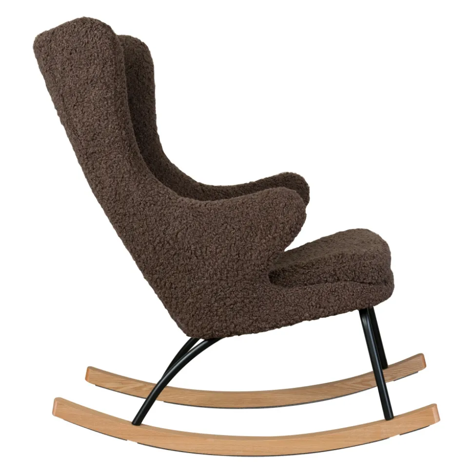 Fauteuil d'allaitement luxe bison