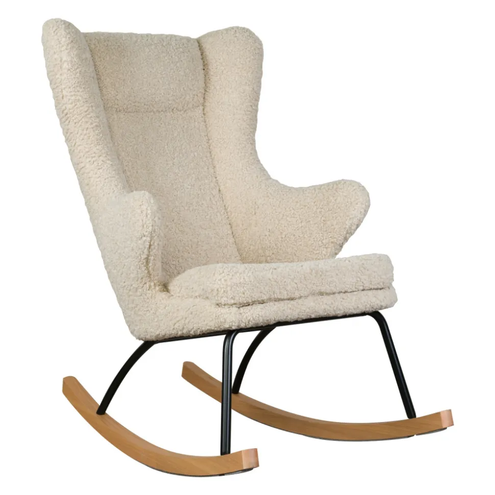 Fauteuil d'allaitement luxe bouclettes