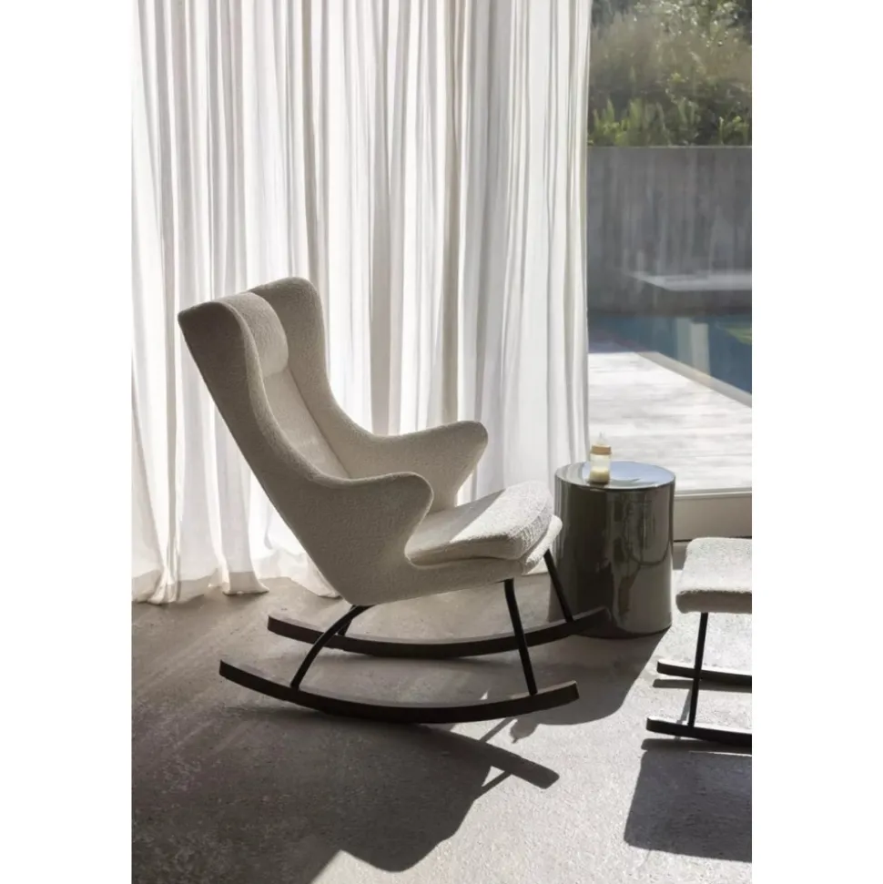 Fauteuil d'allaitement luxe crème