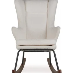 Fauteuil d'allaitement luxe crème