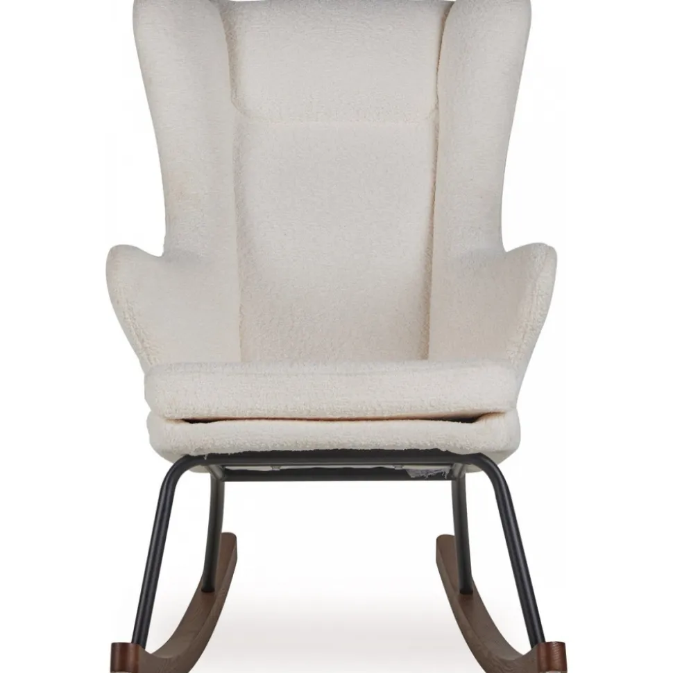 Fauteuil d'allaitement luxe crème