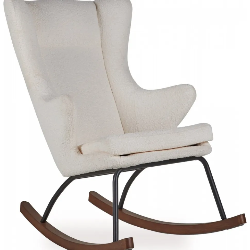Fauteuil d'allaitement luxe crème