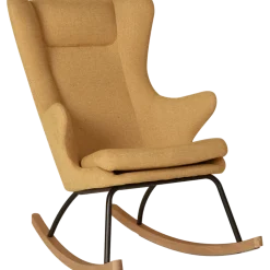 Fauteuil d'allaitement luxe safran