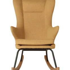 Fauteuil d'allaitement luxe safran