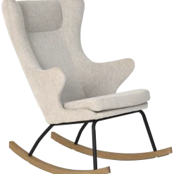 Fauteuil d'allaitement luxe sand grey
