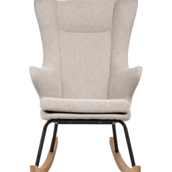 Fauteuil d'allaitement luxe sand grey