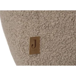 Fauteuil pouf enfant bouclette teddy warm sand