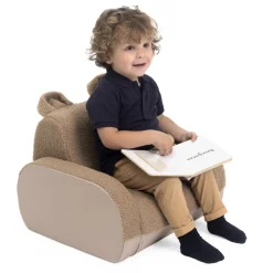 Fauteuil twist teddy bouclette