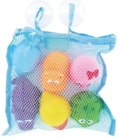 Filet avec jouets de bain