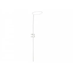 Flèche de lit pour ciel de lit 155 cm en fixation par clip white