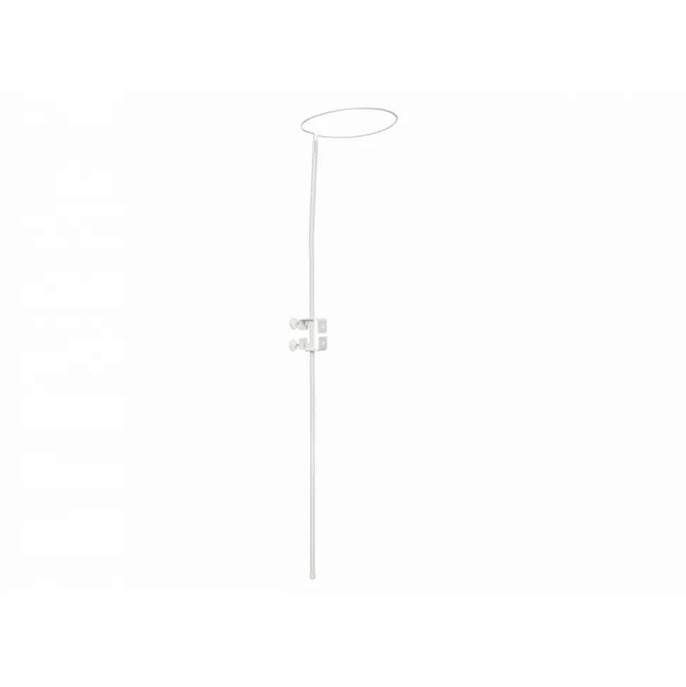 Flèche de lit pour ciel de lit 155 cm en fixation par clip white