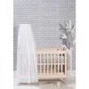 Flèche de lit pour ciel de lit 155 cm white