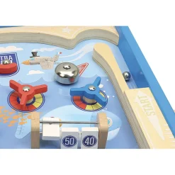 Flipper en bois pour enfant sous la mer